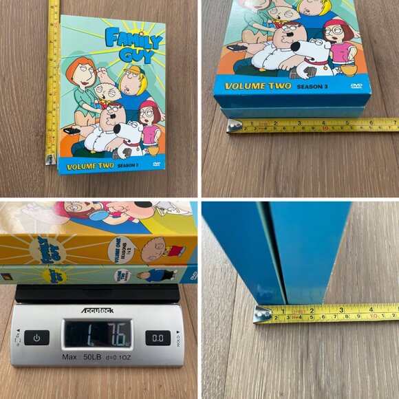 Family Guy DVD TV Show Box Sets Volume 1, 2 Seasons 1, 2, 3 VERY GOOD 2003 - Picture 14 of 14